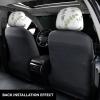 2 Pack White Natural Greenery Twig Print Universal Car Headrest Cover Elastic, Cute Stylish Car Seat Head Rest Cover Protector, Interior Front & Rear Seat Headrest Pads Decor For Womens Car Suv Auto view 3