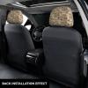 2 Pack Cute Dog Bone Bowl Woof Paw Print Universal Car Headrest Cover Elastic, Cute Stylish Car Seat Head Rest Cover Protector, Interior Front & Rear Seat Headrest Pads Decor For Womens Car Suv Auto view 3