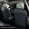 hgnblsip 2 Pack Peony Print Universal Car Headrest Cover Elastic, Cute Stylish Car Seat Head Rest Cover Protector, Interior Front & Rear Seat Headrest Pads Decor for Womens Car SUV Auto view 3