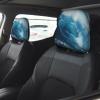 hgnblsip 2 Pack Big Ocean Wave Hd Print Universal Car Headrest Cover Elastic, Cute Stylish Car Seat Head Rest Cover Protector, Interior Front & Rear Seat Headrest Pads Decor for Womens Car SUV Auto view 2