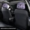 2 Pack The Sea Witch Inspired Print Universal Car Headrest Cover Elastic, Cute Stylish Car Seat Head Rest Cover Protector, Interior Front & Rear Seat Headrest Pads Decor For Womens Car Suv Auto view 3