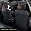 hgnblsip 2 Pack Sequin Pattern Print Universal Car Headrest Cover Elastic, Cute Stylish Car Seat Head Rest Cover Protector, Interior Front & Rear Seat Headrest Pads Decor for Womens Car SUV Auto view 3