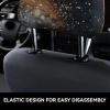 hgnblsip 2 Pack Sequin Pattern Print Universal Car Headrest Cover Elastic, Cute Stylish Car Seat Head Rest Cover Protector, Interior Front & Rear Seat Headrest Pads Decor for Womens Car SUV Auto view 4