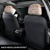 hgnblsip 2 Pack Triangles Patterns Print Universal Car Headrest Cover Elastic, Cute Stylish Car Seat Head Rest Cover Protector, Interior Front & Rear Seat Headrest Pads Decor for Womens Car SUV Auto view 3