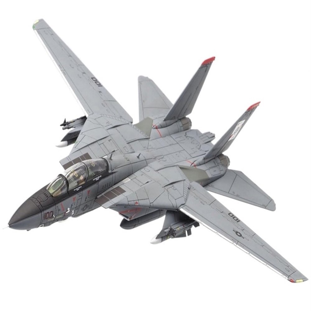 ALHROEUO Miniature Scale 1/72 for Us F-14A Fighter Vf-41 Alloy Die-cast Aircraft Model Military Finished Flying Toy Game Kits