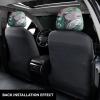 hgnblsip 2 Pack Lovely Hearts Print Universal Car Headrest Cover Elastic, Cute Stylish Car Seat Head Rest Cover Protector, Interior Front & Rear Seat Headrest Pads Decor for Womens Car SUV Auto view 3