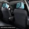 hgnblsip 2 Pack Teal Agate Print Universal Car Headrest Cover Elastic, Cute Stylish Car Seat Head Rest Cover Protector, Interior Front & Rear Seat Headrest Pads Decor for Womens Car SUV Auto view 3