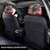 hgnblsip 2 Pack Kids Hand Print Print Universal Car Headrest Cover Elastic, Cute Stylish Car Seat Head Rest Cover Protector, Interior Front & Rear Seat Headrest Pads Decor for Womens Car SUV Auto view 3