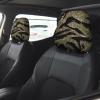 hgnblsip 2 Pack Tiger Stripe Camo Print Universal Car Headrest Cover Elastic, Cute Stylish Car Seat Head Rest Cover Protector, Interior Front & Rear Seat Headrest Pads Decor for Womens Car SUV Auto view 2