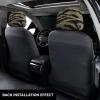 hgnblsip 2 Pack Tiger Stripe Camo Print Universal Car Headrest Cover Elastic, Cute Stylish Car Seat Head Rest Cover Protector, Interior Front & Rear Seat Headrest Pads Decor for Womens Car SUV Auto view 3