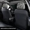 hgnblsip 2 Pack Zebra Print Print Universal Car Headrest Cover Elastic, Cute Stylish Car Seat Head Rest Cover Protector, Interior Front & Rear Seat Headrest Pads Decor for Womens Car SUV Auto view 3