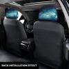 hgnblsip 2 Pack Galaxy Planet Print Universal Car Headrest Cover Elastic, Cute Stylish Car Seat Head Rest Cover Protector, Interior Front & Rear Seat Headrest Pads Decor for Womens Car SUV Auto view 3