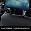 hgnblsip 2 Pack Galaxy Planet Print Universal Car Headrest Cover Elastic, Cute Stylish Car Seat Head Rest Cover Protector, Interior Front & Rear Seat Headrest Pads Decor for Womens Car SUV Auto view 4