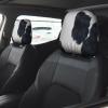 hgnblsip 2 Pack Cowhide Print Universal Car Headrest Cover Elastic, Cute Stylish Car Seat Head Rest Cover Protector, Interior Front & Rear Seat Headrest Pads Decor for Womens Car SUV Auto view 2