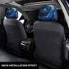 hgnblsip 2 Pack Blue Galaxy Print Universal Car Headrest Cover Elastic, Cute Stylish Car Seat Head Rest Cover Protector, Interior Front & Rear Seat Headrest Pads Decor for Womens Car SUV Auto view 3