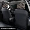 hgnblsip 2 Pack Halloween Bats Grey Print Universal Car Headrest Cover Elastic, Cute Stylish Car Seat Head Rest Cover Protector, Interior Front & Rear Seat Headrest Pads Decor for Womens Car SUV Auto view 3