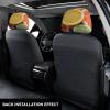 hgnblsip 2 Pack Fruits Pattern Print Universal Car Headrest Cover Elastic, Cute Stylish Car Seat Head Rest Cover Protector, Interior Front & Rear Seat Headrest Pads Decor for Womens Car SUV Auto view 3