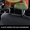 hgnblsip 2 Pack Fruits Pattern Print Universal Car Headrest Cover Elastic, Cute Stylish Car Seat Head Rest Cover Protector, Interior Front & Rear Seat Headrest Pads Decor for Womens Car SUV Auto view 4
