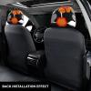 2 Pack Retro Floral Pattern Print Universal Car Headrest Cover Elastic, Cute Stylish Car Seat Head Rest Cover Protector, Interior Front & Rear Seat Headrest Pads Decor For Womens Car Suv Auto view 3