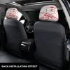 hgnblsip 2 Pack Red Paint Art Print Universal Car Headrest Cover Elastic, Cute Stylish Car Seat Head Rest Cover Protector, Interior Front & Rear Seat Headrest Pads Decor for Womens Car SUV Auto view 3