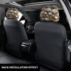 hgnblsip 2 Pack Seashells Sand Print Universal Car Headrest Cover Elastic, Cute Stylish Car Seat Head Rest Cover Protector, Interior Front & Rear Seat Headrest Pads Decor for Womens Car SUV Auto view 3