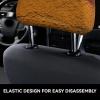 hgnblsip 2 Pack Dinosaur Pattern Print Universal Car Headrest Cover Elastic, Cute Stylish Car Seat Head Rest Cover Protector, Interior Front & Rear Seat Headrest Pads Decor for Womens Car SUV Auto view 4