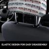 hgnblsip 2 Pack Monorail Train Print Universal Car Headrest Cover Elastic, Cute Stylish Car Seat Head Rest Cover Protector, Interior Front & Rear Seat Headrest Pads Decor for Womens Car SUV Auto view 4