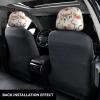 hgnblsip 2 Pack Runner Bull Skull Print Universal Car Headrest Cover Elastic, Cute Stylish Car Seat Head Rest Cover Protector, Interior Front & Rear Seat Headrest Pads Decor for Womens Car SUV Auto view 3