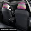 hgnblsip 2 Pack Rainbow Stripes Print Universal Car Headrest Cover Elastic, Cute Stylish Car Seat Head Rest Cover Protector, Interior Front & Rear Seat Headrest Pads Decor for Womens Car SUV Auto view 3