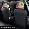 hgnblsip 2 Pack Rainbow Hearts Print Universal Car Headrest Cover Elastic, Cute Stylish Car Seat Head Rest Cover Protector, Interior Front & Rear Seat Headrest Pads Decor for Womens Car SUV Auto view 3