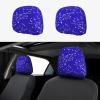 hgnblsip 2 Pack Sky Star Print Universal Car Headrest Cover Elastic, Cute Stylish Car Seat Head Rest Cover Protector, Interior Front & Rear Seat Headrest Pads Decor for Womens Car SUV Auto view 1