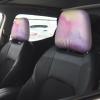 hgnblsip 2 Pack Rainbow. Print Universal Car Headrest Cover Elastic, Cute Stylish Car Seat Head Rest Cover Protector, Interior Front & Rear Seat Headrest Pads Decor for Womens Car SUV Auto view 2