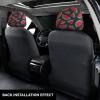 hgnblsip 2 Pack Red Watermelon Print Universal Car Headrest Cover Elastic, Cute Stylish Car Seat Head Rest Cover Protector, Interior Front & Rear Seat Headrest Pads Decor for Womens Car SUV Auto view 3