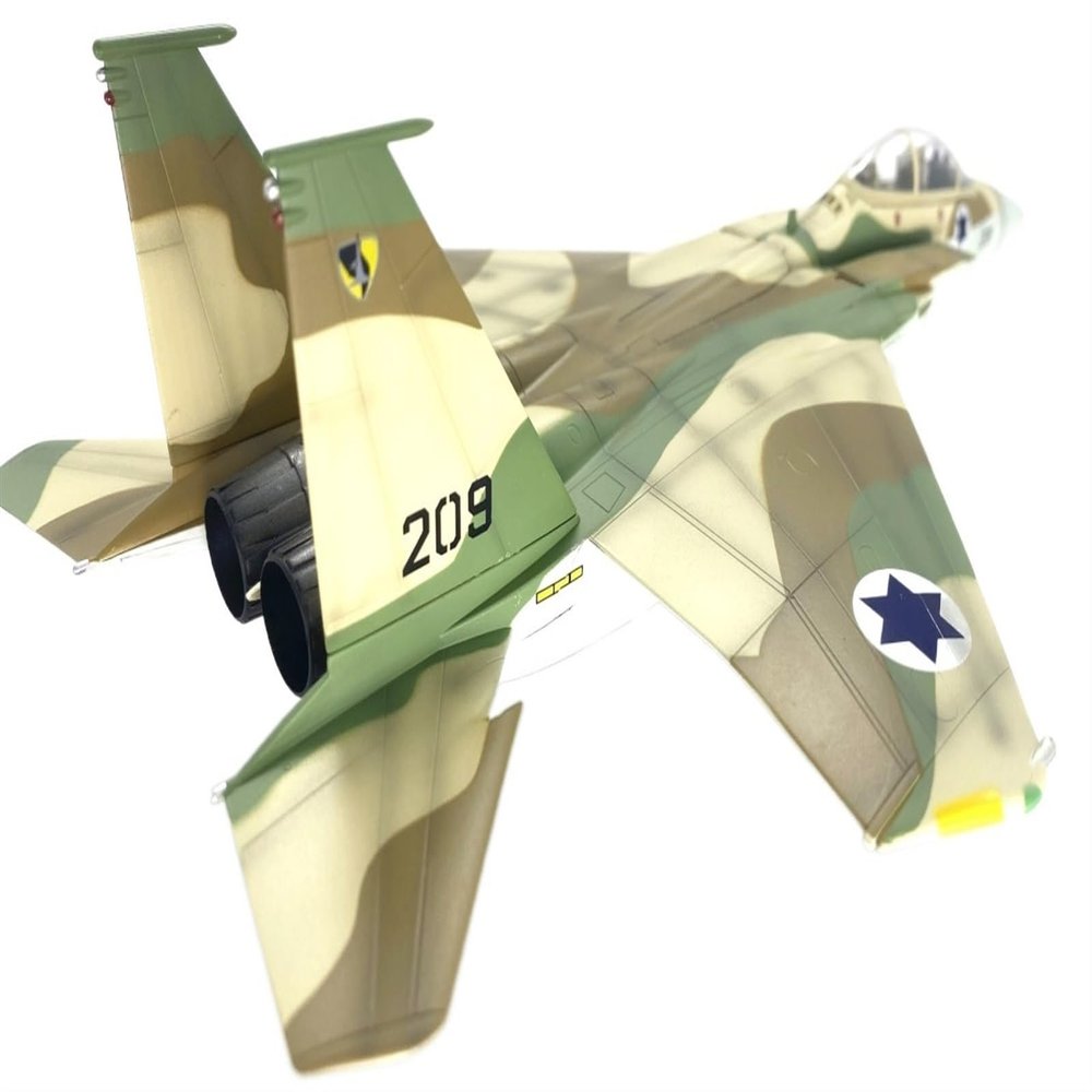 ALHROEUO Miniature Scale 1: 72 for Israeli Air Force F-15i Fighter Model Finished Die Casting Aircraft Military Flying Toy Game Kits