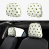 hgnblsip 2 Pack Avocado Print Universal Car Headrest Cover Elastic, Cute Stylish Car Seat Head Rest Cover Protector, Interior Front & Rear Seat Headrest Pads Decor for Womens Car SUV Auto view 1