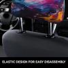 2 Pack Abstract Music Themed Print Universal Car Headrest Cover Elastic, Cute Stylish Car Seat Head Rest Cover Protector, Interior Front & Rear Seat Headrest Pads Decor For Womens Car Suv Auto view 4