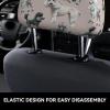hgnblsip 2 Pack Oodles of Poodles Print Universal Car Headrest Cover Elastic, Cute Stylish Car Seat Head Rest Cover Protector, Interior Front & Rear Seat Headrest Pads Decor for Womens Car SUV Auto view 4
