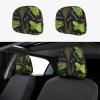 2 Pack Basil Thyme Dill & Rosemary Print Universal Car Headrest Cover Elastic, Cute Stylish Car Seat Head Rest Cover Protector, Interior Front & Rear Seat Headrest Pads Decor For Womens Car Suv Auto view 1