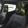 2 Pack Basil Thyme Dill & Rosemary Print Universal Car Headrest Cover Elastic, Cute Stylish Car Seat Head Rest Cover Protector, Interior Front & Rear Seat Headrest Pads Decor For Womens Car Suv Auto view 2