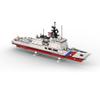 KAROYD MOC-229602 Military Patrol Ship Building Block Set(1103PCS), Detailed Naval Ship Kit for Adults Collectors Display view 3