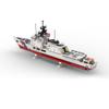 KAROYD MOC-229602 Military Patrol Ship Building Block Set(1103PCS), Detailed Naval Ship Kit for Adults Collectors Display view 4