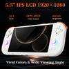 MANGMI AIR X Handheld Console for Retro Gaming,Android 14,5.5" FHD IPS view 2
