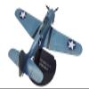 ALHROEUO Miniature Scale 1/72 for US Dive Bomber Battle Alloy Military Model Finished Aircraft Die Casting Flying Toy Game Kits view 1