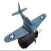 ALHROEUO Miniature Scale 1/72 for US Dive Bomber Battle Alloy Military Model Finished Aircraft Die Casting Flying Toy Game Kits view 3