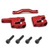 Aluminum Steering Set for ARRMA Mini Kraton, RC Car Upgrade Parts, Includes 4 Screws (Red) view 1