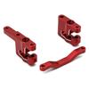 Aluminum Steering Set for ARRMA Mini Kraton, RC Car Upgrade Parts, Includes 4 Screws (Red) view 2