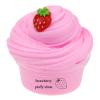 60ml Butter Slimes Kit, Slimes Toy with Fruit Charm,Birthday Gifts for Kids,Party Favors for Girls and Boys,Non-Sticky,Super Soft Stress Relief Toy Goodie Bag Stuffers Pink Strawberry view 1