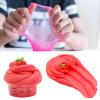 60ml Butter Slimes Kit, Slimes Toy with Fruit Charm,Birthday Gifts for Kids,Party Favors for Girls and Boys,Non-Sticky,Super Soft Stress Relief Toy Goodie Bag Stuffers Pink Strawberry view 3