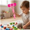 Ameble Squeaky Hammer Toy for Kids Ages 3+, Sound-Making Toddler Hammer with Built-in Whistle for Interactive Play, Learning, Sensory Development, Style-2 view 2