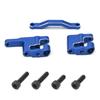 Aluminum Steering Set for ARRMA Mini Kraton, RC Car Upgrade Parts, Includes 4 Screws (Blue) view 1
